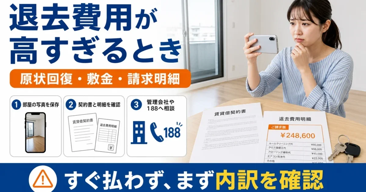 住民税の納付書と家計資料を見ながら分割相談の準備をする人